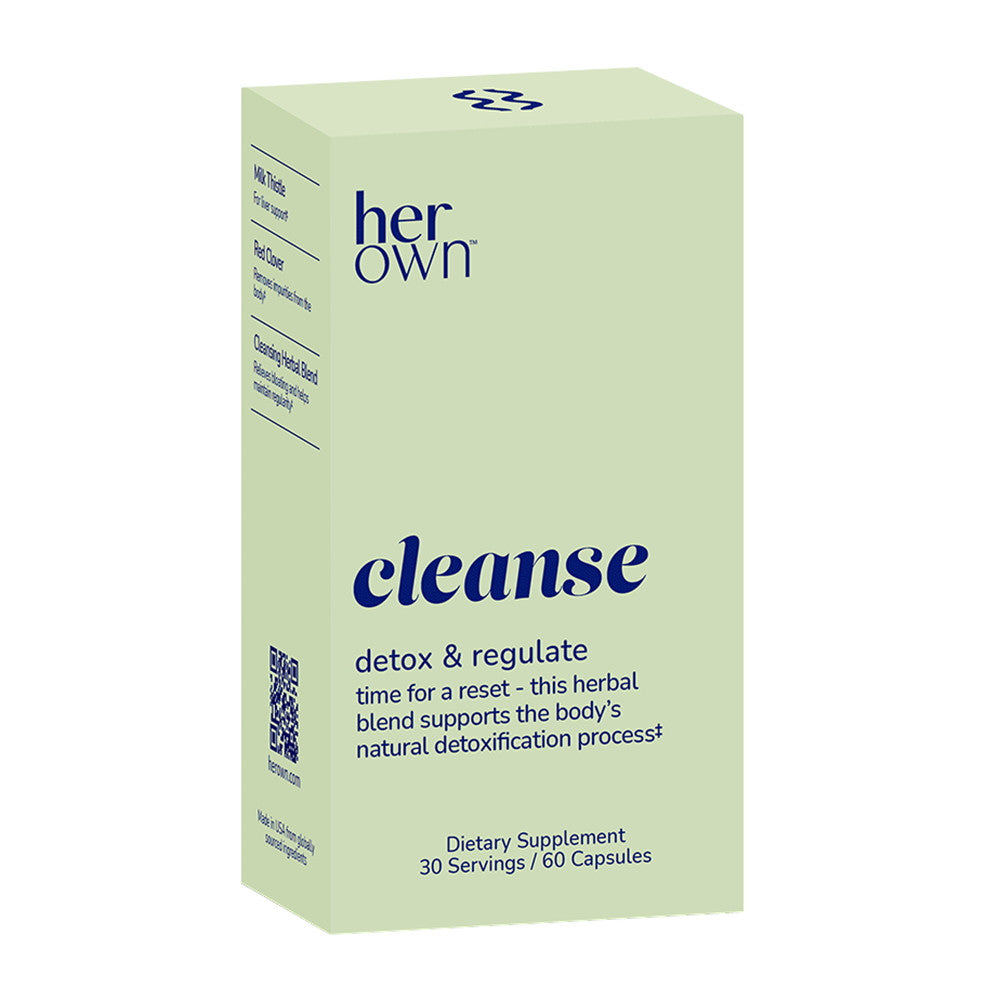 Her own Cleanse Capsules, Gentle Detox, 30 Servings, 60 Ea